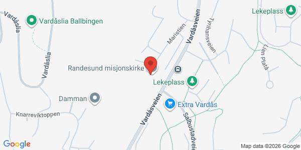 Map displaying event location