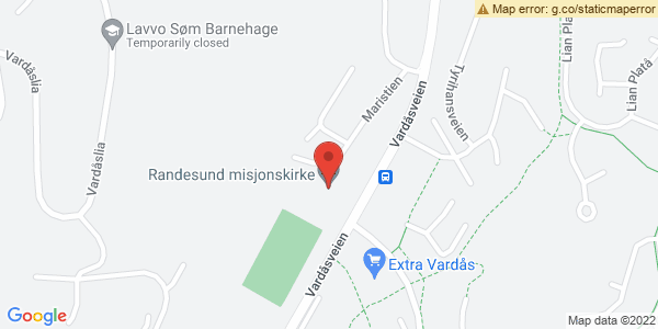 Map displaying event location