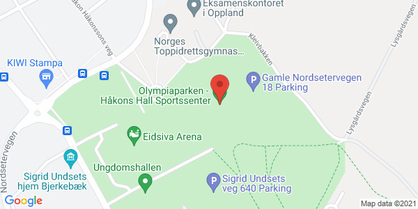 Map displaying event location