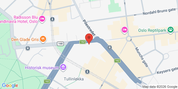 Map displaying event location