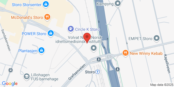 Map displaying event location