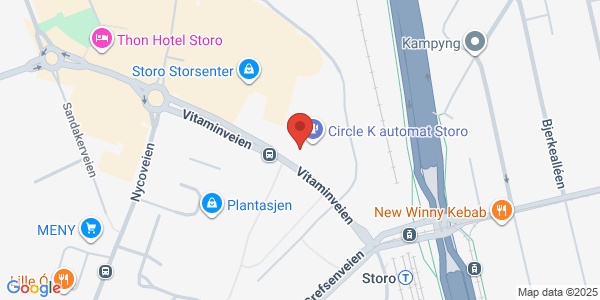 Map displaying event location