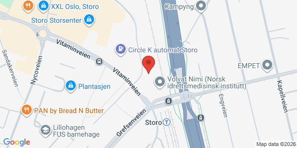 Map displaying event location