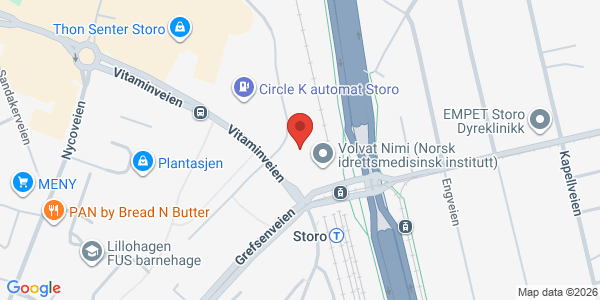 Map displaying event location