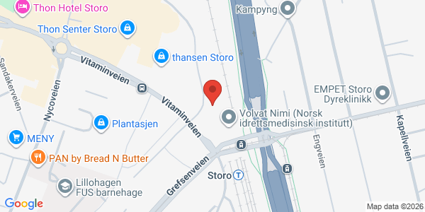 Map displaying event location