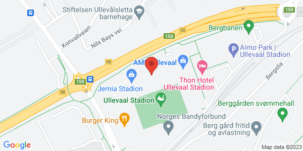 Map displaying event location
