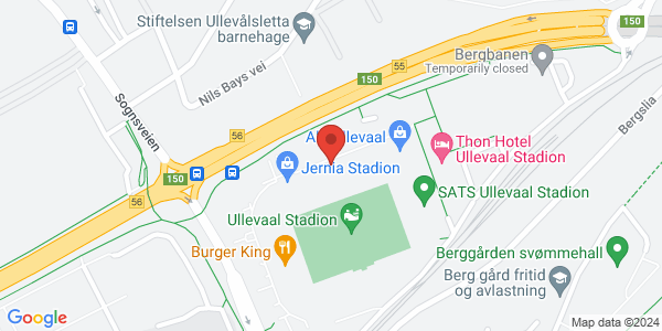 Map displaying event location