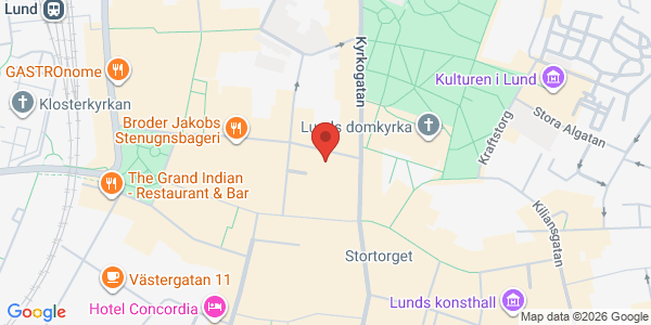 Map displaying event location