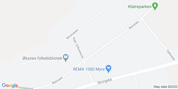 Kart som viser hvor arrangementet foregår