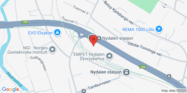 Map displaying event location