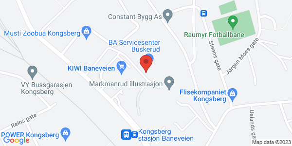 Map displaying event location