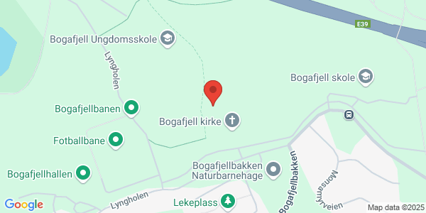 Map displaying event location