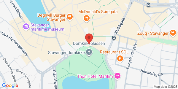 Map displaying event location