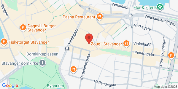 Map displaying event location