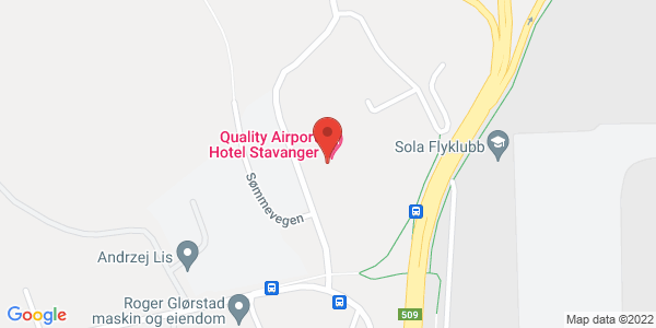 Map displaying event location