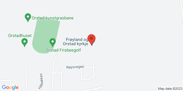 Map displaying event location