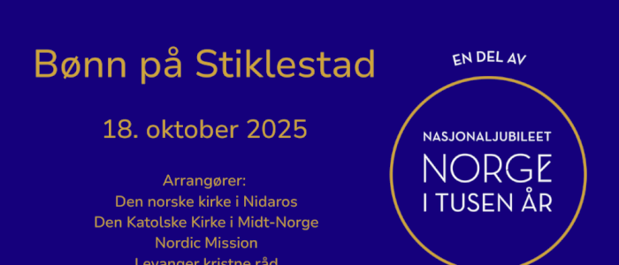 Bønn på Stiklestad 2025