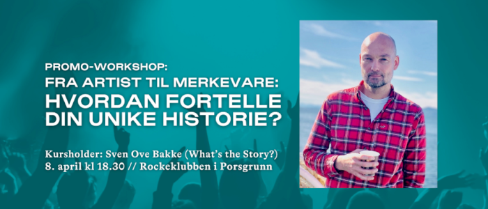 Fra artist til merkevare: hvordan fortelle din unike historie?