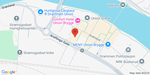Map displaying event location