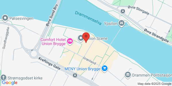 Map displaying event location