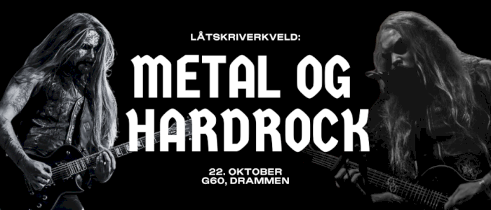 Låtskriverkveld: Metal og hardrock