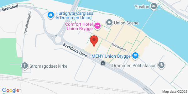 Map displaying event location