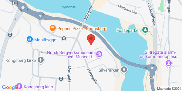 Map displaying event location