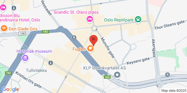 Map displaying event location