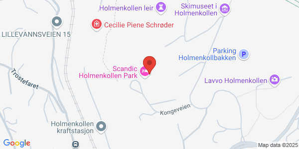 Map displaying event location