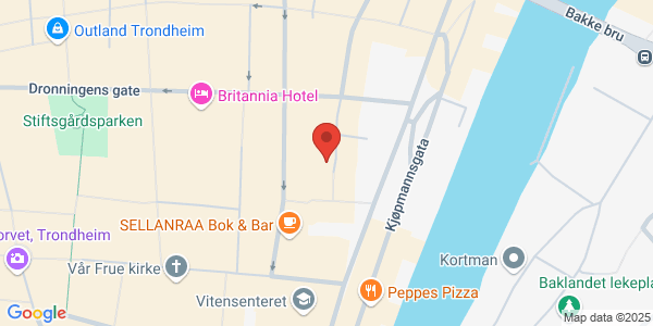 Map displaying event location