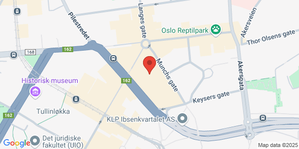 Map displaying event location
