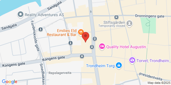 Map displaying event location
