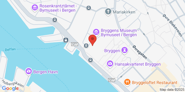 Kart som viser hvor arrangementet foregår