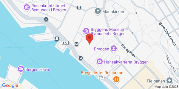 Kart som viser hvor arrangementet foregår