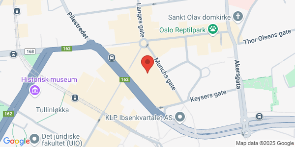 Map displaying event location