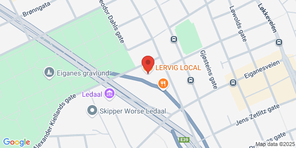 Map displaying event location