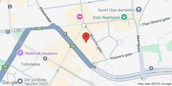 Map displaying event location