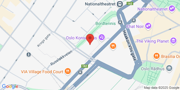 Map displaying event location
