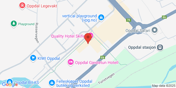 Map displaying event location