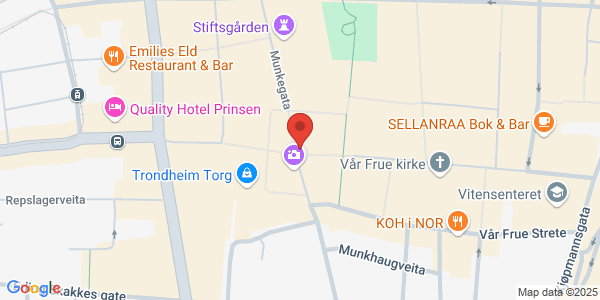 Map displaying event location