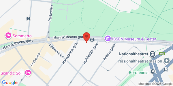 Map displaying event location