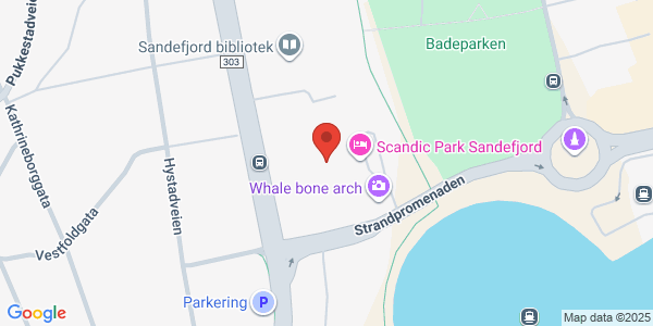 Map displaying event location