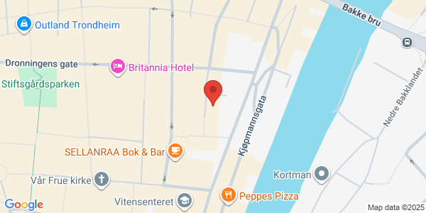 Map displaying event location