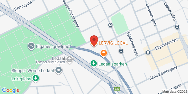 Map displaying event location