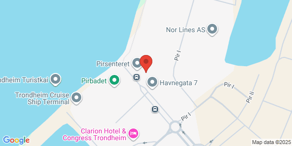 Map displaying event location