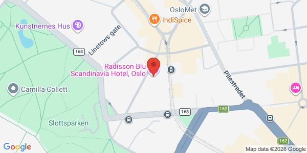 Map displaying event location