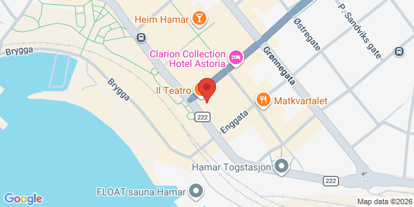 Map displaying event location