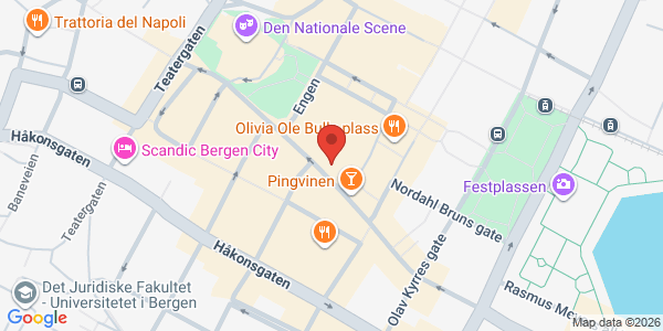 Map displaying event location