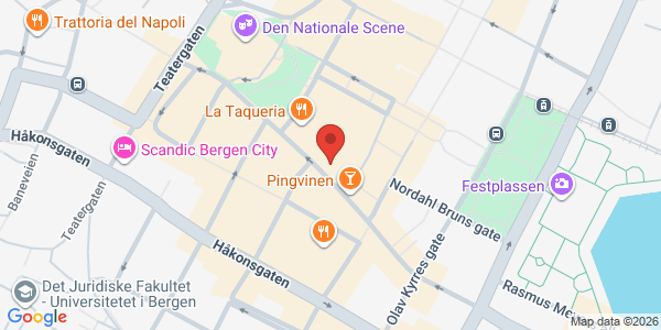 Map displaying event location