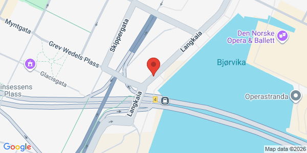 Map displaying event location